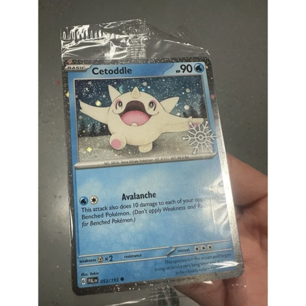 cetoddle pokemon card TCG Scarlet and Violet # 59 Base Set Common — Collectible Craze America RarityCommon Hit Points90 HP Colorless 064/182 Cetoddle - Pokémon Destined